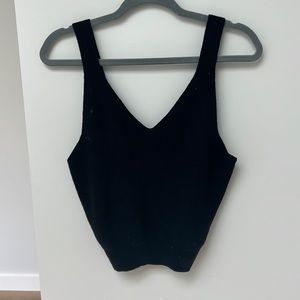 ROXY Black Knit Tank brand new size Medium